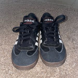 Adidas Sambas, boys size 5, women size 6.5